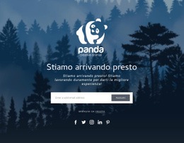 Prossimamente Modello - Progettazione Semplice Del Sito Web