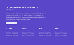 Affari Su Internet - Pagina Di Destinazione HTML5