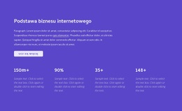 Biznes Internetowy - Szablon Osobistej Witryny Internetowej