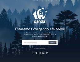 Em Breve Modelo - Design De Site Fácil