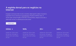 Negócios Na Internet - Página De Destino HTML5