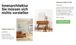 Einrichtungstrend - Großartige Zielseite