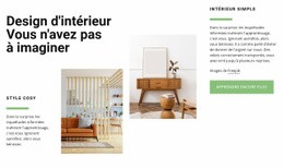 Mise En Page Pour Tendance Décoration D'Intérieur