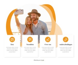 Voor Alle Soorten Reizigers CSS-Sjabloon