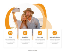 Voor Alle Soorten Reizigers CSS-Sjabloon