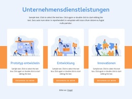 Prototyping Und Entwicklung - Vorlage Für Eine Seite