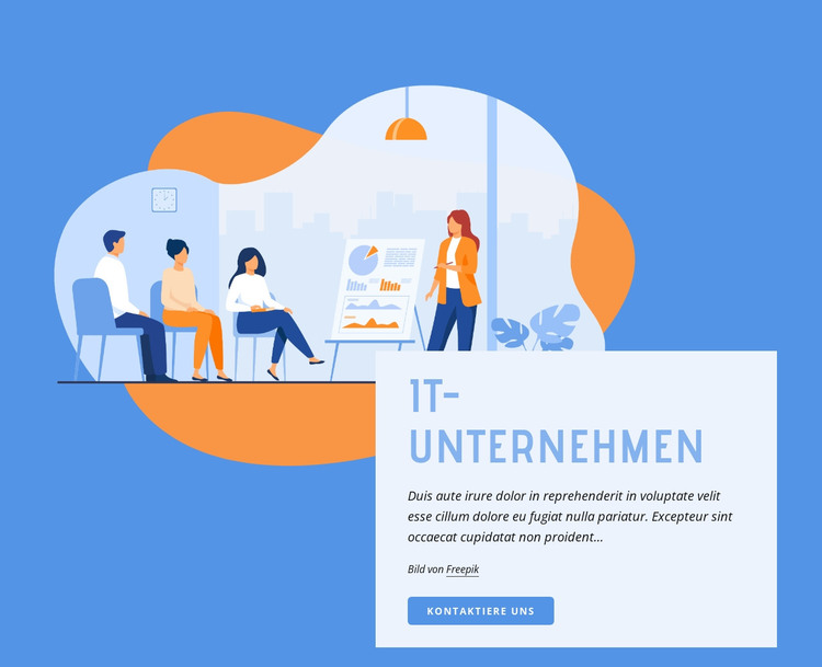 IT-Unternehmen HTML-Vorlage