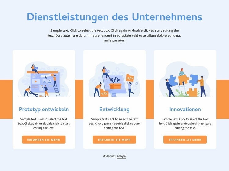 Prototyping und Entwicklung Vorlage