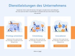 Prototyping Und Entwicklung - Benutzerfreundlicher Website-Builder