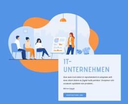 Exklusive Landingpage Für IT-Unternehmen