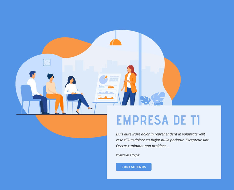 Es empresa Plantilla HTML