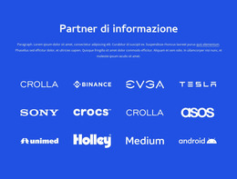 Partner Di Informazione - Modello HTML Di Base