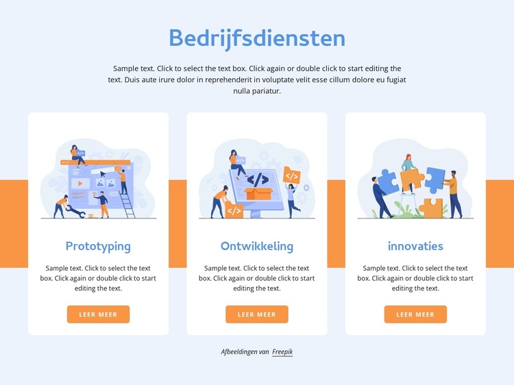 Prototyping en ontwikkeling WordPress-thema