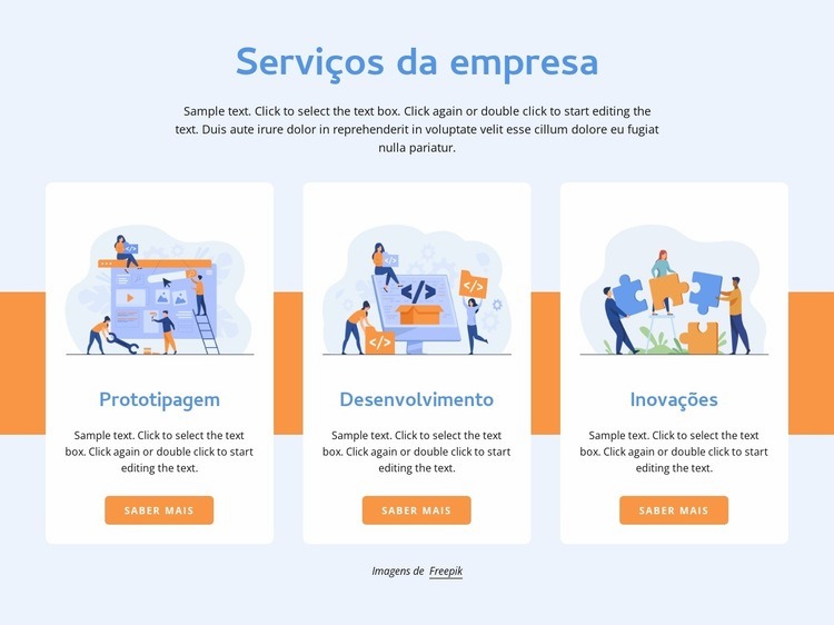 Prototipagem e desenvolvimento Landing Page