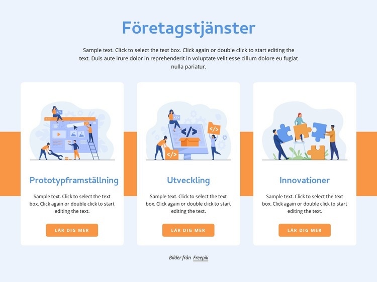 Prototyper och utveckling WordPress -tema