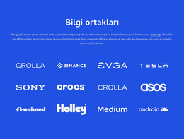 Bilgi Ortakları - Temel HTML Şablonu