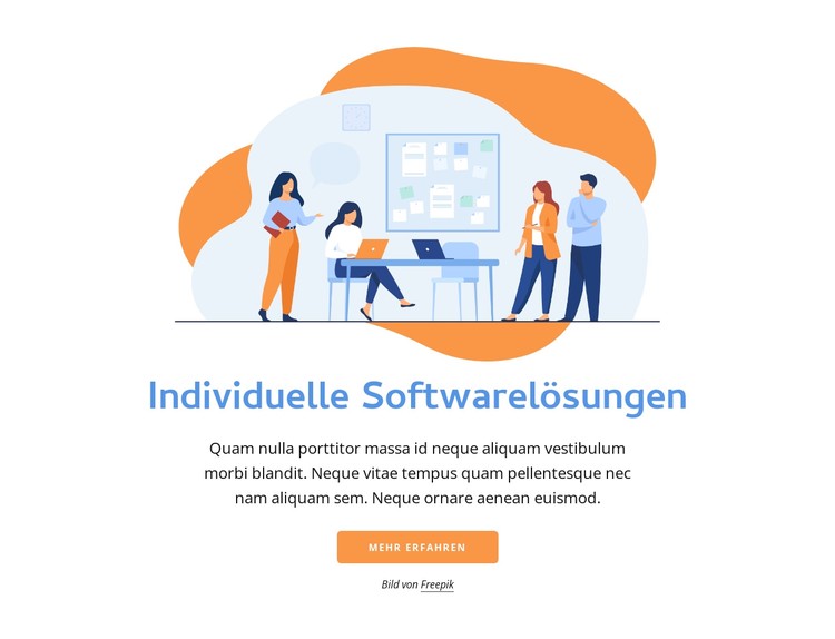 Softwarelösungen CSS-Vorlage