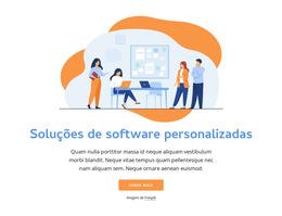 Funcionalidade De Layout Para Soluções De Software