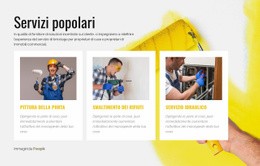 Servizi Di Riparazione Domestica Popolari - Bellissimo Design Del Sito Web