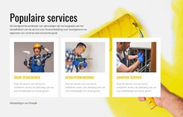 Populaire Huisreparatieservices - Prachtige HTML5-Sjabloon