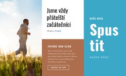 Běhejte Každé Ráno – Kreativní Víceúčelové Téma WordPress