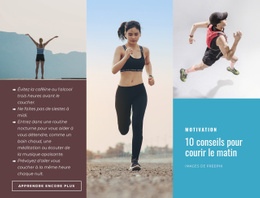 Une Conception De Site Web Exclusive Pour 10 Conseils Pour Courir