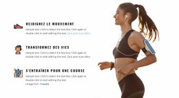 Entraînement Complet Du Corps – Modèle De Site Web Gratuit