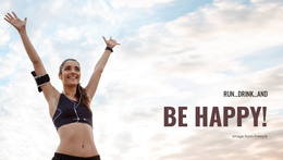 Run And Be Happy! - Ecommerce Website