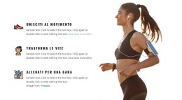 Allenamenti Per Tutto Il Corpo Modello HTML5