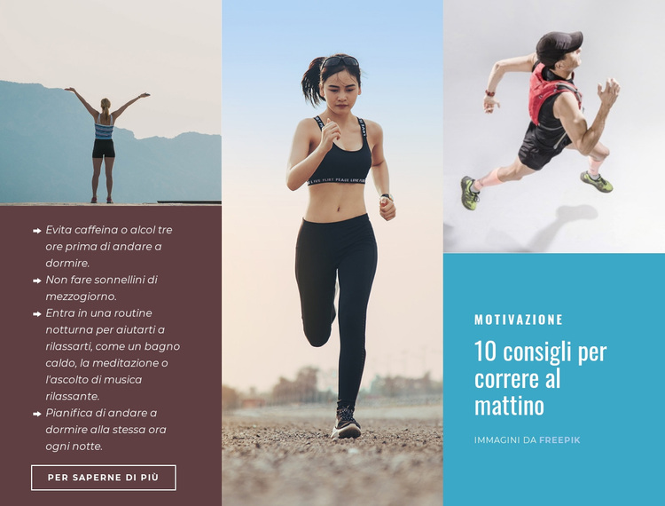 10 consigli per correre Tema WordPress