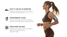 Workouts Voor Het Hele Lichaam HTML5-Sjabloon