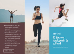 10 Tips Voor Hardlopen HTML-Sjabloon