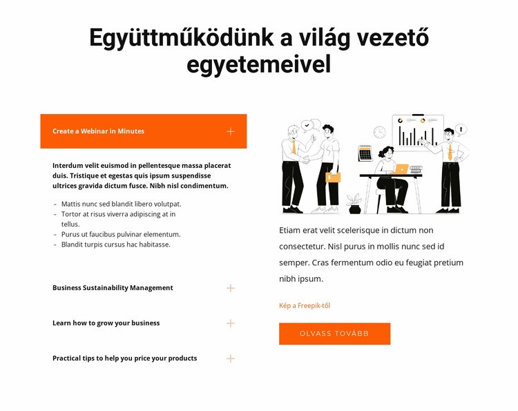 Kérdések a csapatunkhoz HTML Sablon