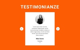 Feedback Nello Slider Modello