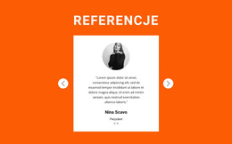 Szablon CSS Dla Informacje Zwrotne W Suwaku