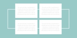 Vier Texte Und Eine Grenze Designvorlage