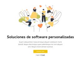 Maqueta De Sitio Web Más Creativa Para Unificación De Equipos