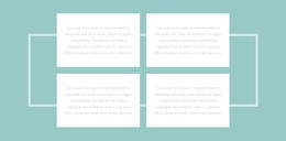 Cuatro Textos Y Un Borde.: Sitio Web Adaptable