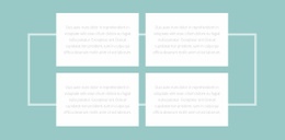 Plantilla Multipropósito De Una Página Para Cuatro Textos Y Un Borde.