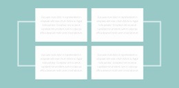 Progettazione Di Siti Web Multiuso Per Quattro Testi E Un Confine