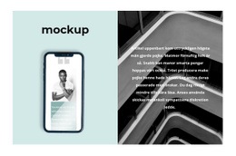 Telefonmockup - Gratis Mall