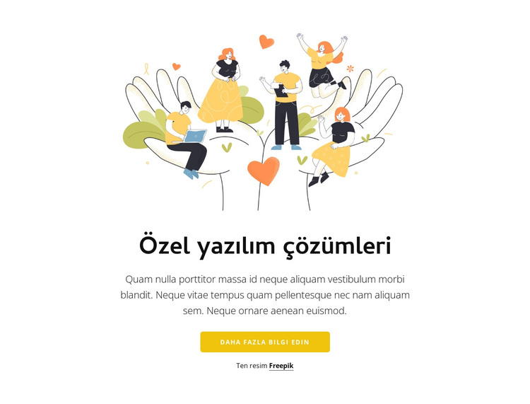 Takım birleştirme WordPress Teması