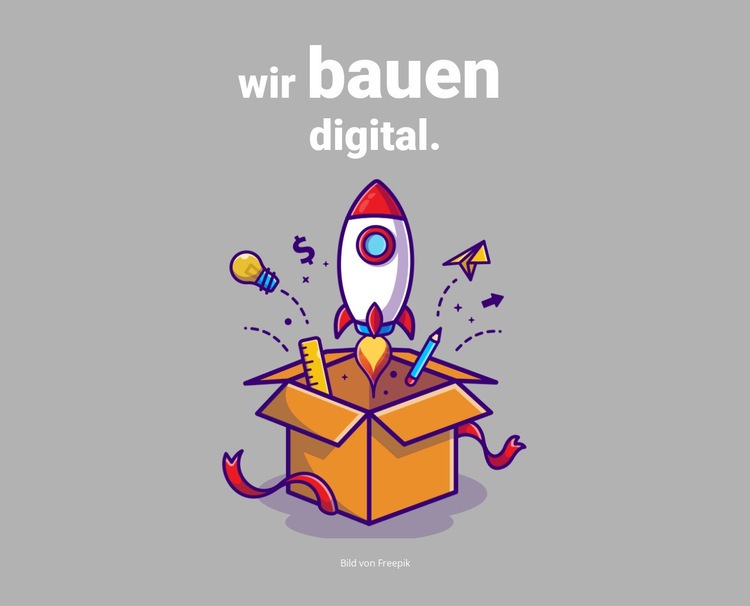 Neustart im Geschäft Website Builder-Vorlagen