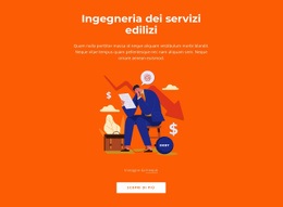 Progettazione Del Sito Web Per Gli Alti E Bassi Negli Affari