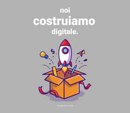 Nuovo Inizio Di Attività - Layout Del Sito Web HTML