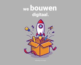 Nieuwe Start In Het Bedrijfsleven - Sjabloon Voor Mobiele Website