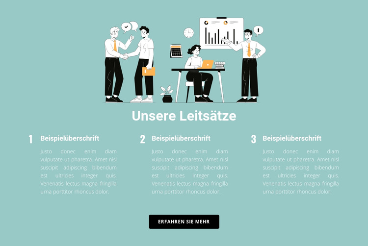 Drei Regeln im Geschäft WordPress-Theme