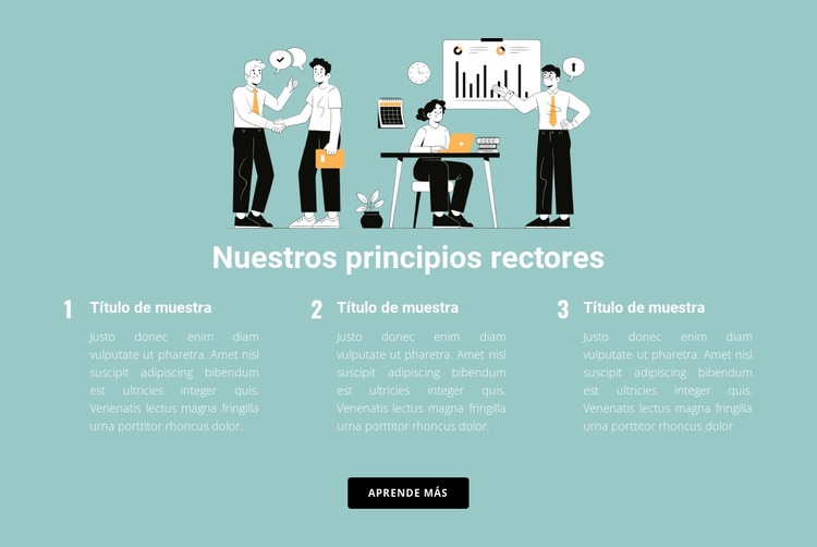 Tres reglas en los negocios Diseño de páginas web