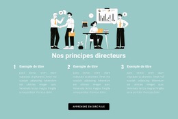 Trois Règles En Affaires - Créateur De Site Web Simple