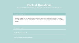 Important questions - Html Code Example by Nicepage